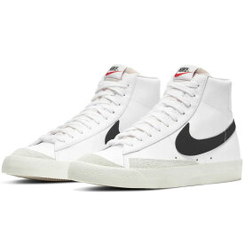 ナイキ ブレーザー ミッド '77 ビンテージ NIKE BLAZER MID 77 VINTAGE ホワイト/ブラック BQ6806-100