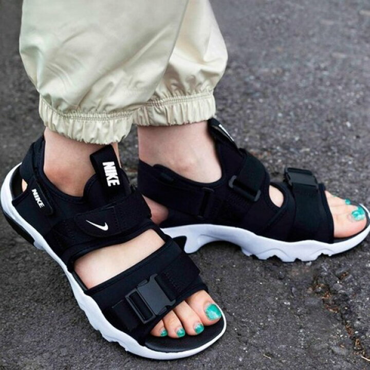 楽天市場】ナイキ キャニオンサンダル NIKE W CANYONSANDAL ブラック  