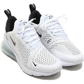 ナイキ エア マックス 270 NIKE AIR MAX 270 ホワイト/ブラック AH8050-100 ナイキジャパン正規品