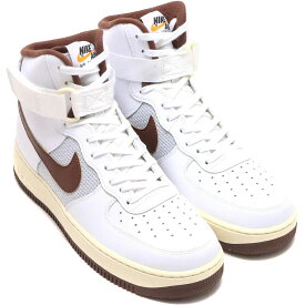 ナイキ エア フォース 1 ハイ '07 LV8 ビンテージ NIKE AIR FORCE 1 HIGH '07 LV8 VNTG ホワイト/グレー/ココナッツミルク DM0209-101 ナイキジャパン正規品