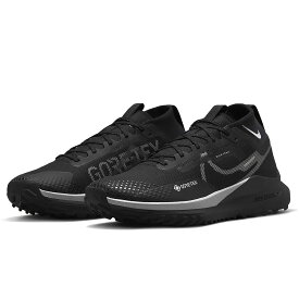 ナイキ リアクト ペガサス トレイル 4 GTX NIKE React Pegasus Trail 4 GORE-TEX ブラック/リフレクトシルバー/ウルフグレー DJ7926-001