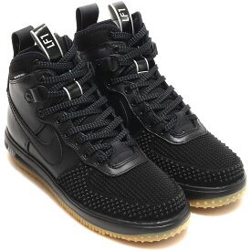 ナイキ ルナ フォース 1 ハイ ダックブーツ NIKE LUNAR FORCE 1 HIGH DUCKBOOT ブラック/メタルシルバー/ブラック 805899-003 ナイキジャパン正規品