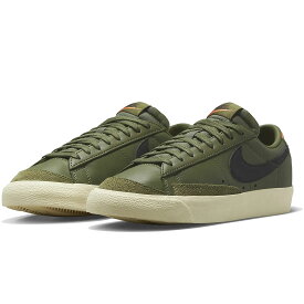 ナイキ ブレーザー ロー '77 NIKE W BLAZER LOW '77 ミディアムオリーブ/オレンジトランス/ココナッツミルク/ブラウン DC4769-201 ナイキジャパン正規品