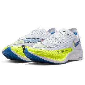 ナイキ ヴェイパーフライ ネクスト% 2 NIKE VaporFly Next% 2 ホワイト/ボルト/レーサーブルー/ブラック CU4111-103