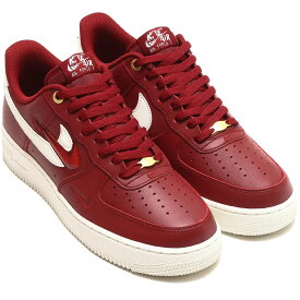 ナイキ エア フォース 1 '07 プレミアム 40周年 NIKE AIR FORCE 1 '07 PRM 40th チームレッド/ジムレッド/チームレッド/セイル DQ7664-600 ナイキジャパン正規品