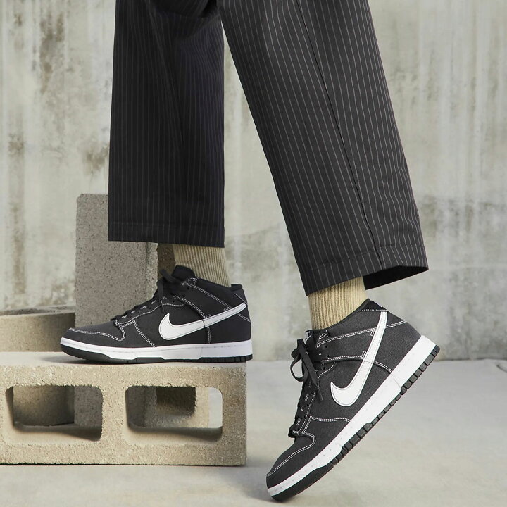 楽天市場】ナイキ ダンク ミッド NIKE DUNK MID オフノワール/オフ 