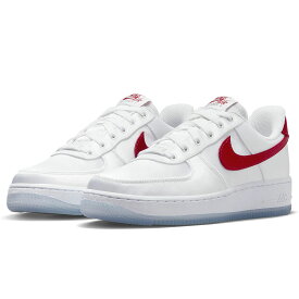 ナイキ エア フォース 1 '07 NIKE W AIR FORCE 1 '07 ホワイト/バーシティレッド DX6541-100 日本国内正規品