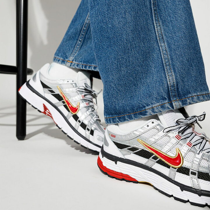 楽天市場】ナイキ P-6000 NIKE W P-6000 ホワイト/メタリックシルバー  
