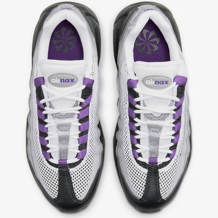 Nike Air Max 95 グレー/ブラック/パープルディスコパープル
