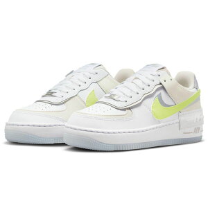 ナイキ AF1 シャドウ NIKE W AF1 SHADOW ホワイト/イエロー/グレー FB7582-100