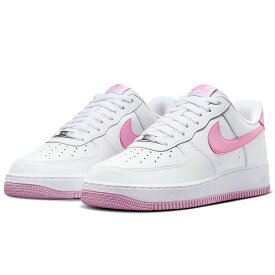 ナイキ エア フォース 1 '07 NIKE AIR FORCE 1 '07 ホワイト/ホワイト/ピンクライズ FJ4146-101 日本国内正規品