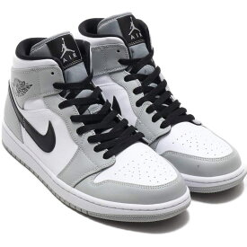 ナイキ エア ジョーダン 1 ミッド NIKE AIR JORDAN 1 MID ライトスモークグレー/ホワイト/ブラック 554724-092 ナイキジャパン正規品