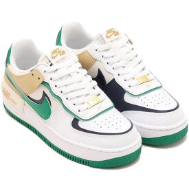 ナイキ エア フォース 1 シャドウ NIKE W AIR FORCE 1 SHADOW ホワイト/マラカイト/セサミ/ミッドナイトネイビー DZ1847-102 ナイキジャパン正規品