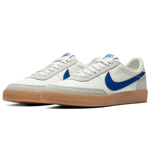 ナイキ キルショット 2 レザー NIKE KILLSHOT 2 LEATHER セイル/ガムイエロー/ハイパーブルー 432997-124