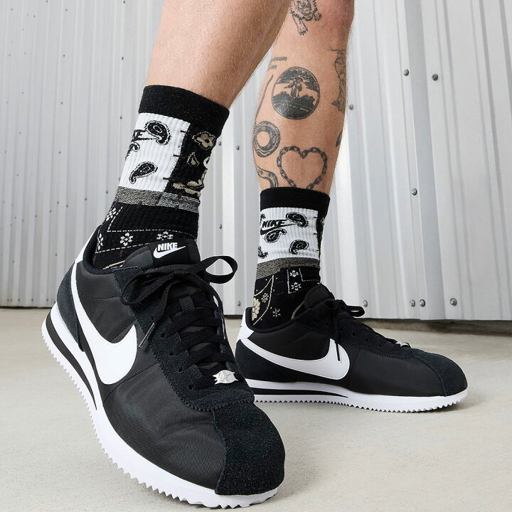 楽天市場】ナイキ コルテッツ TXT NIKE Cortez TXT ブラック/ホワイト 
