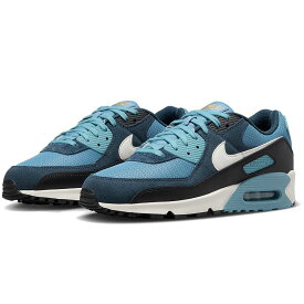 ナイキ エア マックス 90 プレミアム NIKE AIR MAX 90 PRM エーゲストーム/アーモリーネイビー/デニムターコイズ/ペールアイボリー FZ9895-400