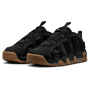 ナイキ エア モア アップテンポ ロー NIKE AIRMORE UPTEMPO LOW ブラック/ガムミディアムブラウン/ブラック FZ3055-003