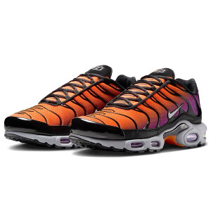 ナイキ エア マックス プラス NIKE AIR MAX PLUS ブラック/トータルオレンジ/ビビッドパープル/フォトンダスト DM0032-014