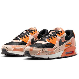 ナイキ エア マックス 90 プレミアム NIKE AIR MAX 90 PRM バイオ ベージュ/セーフティー オレンジ/ファントム/ブラック IF1721-201