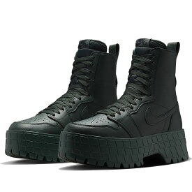 ナイキ エア ジョーダン 1 ブルックリン NIKE W AIR JORDAN 1 BROOKLYN ディーペストグリーン/ディーペストグリーン/ブラック FJ5737-300