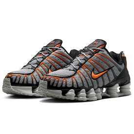ナイキ ショックス TL NIKE SHOX TL ライトスモークグレー/ブラック/ブライトマンダリン AV3595-011