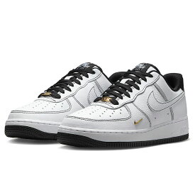 ナイキ エア フォース 1 '07 ミニ ジュエル NIKE W AIR FORCE 1 '07 MINI JEWEL ホワイト/メタリックゴールド/ブラック IB6543-101