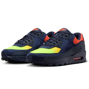 ナイキ エア マックス 90 NIKE AIR MAX 90 ネイビー/イエロー/レッド DM0029-700