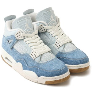 ナイキ エア ジョーダン?4 レトロ NIKE W AIR JORDAN?4 RETRO?"Worn Blue" セイル/ガムライトブラウン/ウォーンブルー/セイル IB6716-100