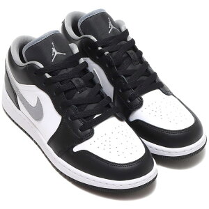 ナイキ エア ジョーダン 1 ロー NIKE J AIR JORDAN 1 LOW ブラック/ホワイト/パーティクルグレー 553560-040
