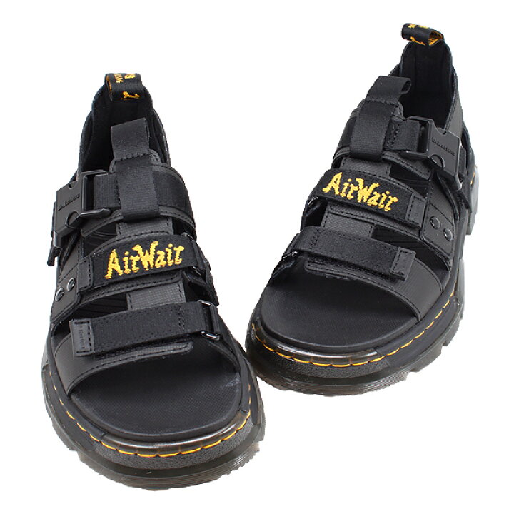 楽天市場】ドクターマーチン サンダル レディース ブラック Dr.Martens 