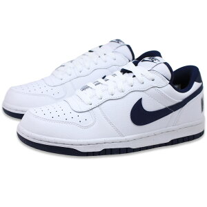 NIKE �i�C�L �����Y �X�j�[�J�[ BIG NIKE LOW �r�b�O �i�C�L LOW 355152 140 �z���C�g �� �l�C�r�[ �y�����Y�z
