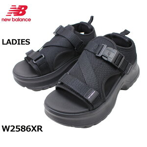 �j���[�o�����X ���f�B�[�X �T���_�� W2586XR 258 v2 Sandal �u���b�N ���� �y�� B���C�Y �X�g���b�v�T���_�� EVA �N�b�V���� �ʃt�@�X�i�[ new balance �y���f�B�[�X�z
