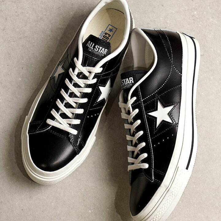 楽天市場】CONVERSE コンバース ONE STAR J ワンスター J ブラック 