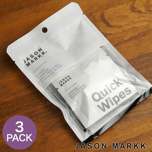 �y�ő�100%�|�C���g�o�b�N�zJASON MARKK �W�F�C�\���}�[�N �N�C�b�N���C�v 3�p�b�N �X�j�[�J�[�N���[�i�[ [130210 FW21] Quick Wipe 3 Pack �����Y�E���f�B�[�X �g���̂ăN���[�i�[ ���ꗎ�Ƃ� �C�P�A�p