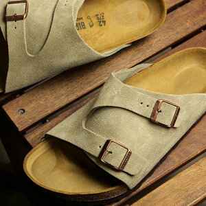 �y�ő�100%�|�C���g�o�b�N�zBIRKENSTOCK �r���P���V���g�b�N �`���[���b�q �x���A [50461/50463 FW22] Zurich VL �����Y�E���f�B�[�X �T���_�� ��� Taupe ���K�戵�X