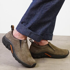 �y�ő�100%�|�C���g�o�b�N�z������ �W�����O�����b�N �����Y �X�j�[�J�[ �C MERRELL JUNGLE MOC MNS GUNSMOKE [J60787]�ye�z ���K�戵�X