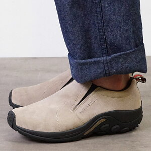 �y�ő�100%�|�C���g�o�b�N�z������ �W�����O�����b�N �����Y �X�j�[�J�[ �C MERRELL JUNGLE MOC MNS TAUPE [J60801]�ye�z ���K�戵�X