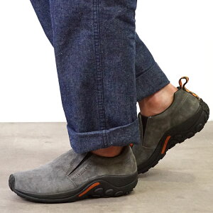 �y�ő�100%�|�C���g�o�b�N�z������ �W�����O�����b�N �����Y �X�j�[�J�[ �C MERRELL JUNGLE MOC MNS PEWTER [J60805]�ye�z ���K�戵�X