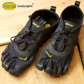 【最大100%ポイントバック】Vibram FiveFingers ビブラムファイブフィンガーズ 5本指シューズ レディース オールラウンド V-ALPHA [18W7101] 靴 ベアフットスニーカー アウトドア 黒 Black 正規取扱店