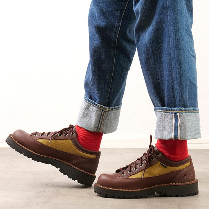 30 OFF SALE Danner ダナー ローカットブーツ ダナーフィールド ロウ WS DANNER FIELD LOW D121018 SS21 レディース アウトドア ゴアテックス ビブラムソール DARK BROWN BEIGE ブラウン系 正規取扱店 ts e Shoetime アウトフィットストア