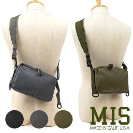 エムアイエス MIS バッグ オールウェザー ショルダーバッグS ALL WEATHER SHOULDER BAG S メンズ・レディース 米国製 ショルダーポーチ （MIS-1027 FW19）