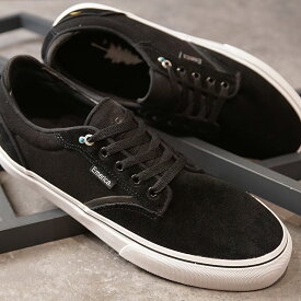 エメリカ Emerica スニーカー ディクソン DICKSON （6102000130-715 FW21） メンズ・レディース スケートボーディング シューズ スエード・マイクロファイバー BLACK/WHITE/GOLD ブラック系【ts】