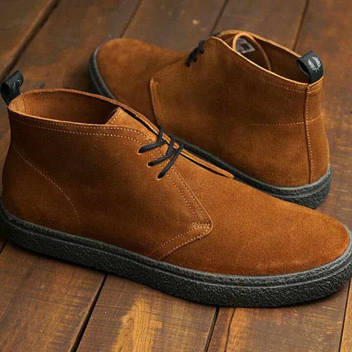 楽天市場】フレッドペリー FRED PERRY メンズ ホーリースエード HAWLEY 