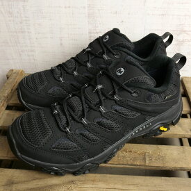 メレル MERRELL モアブ3 シンセティック ゴアテックス メンズ トレッキングシューズ （J500239 SS22） M MOAB 3 SYNTHETIC GORE-TEX キャンプ アウトドア スニーカー 完全防水 TRIPLE BLACK 黒 ブラック系