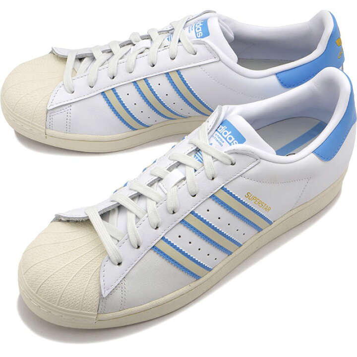 アディダス オリジナルス adidas Originals メンズ スニーカー スーパースター (GX9876 FW22) SUPERSTAR ホワイト/ブルー 【e】【s】 SHOETIME adidas アディダス メンズ スニーカー サイズ US_10.5(28.5cm) Extra Butter Cableknit Off White