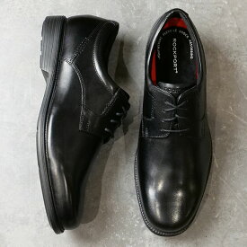 ロックポート ROCKPORT レザーシューズ チャールズロード プレーン トゥ （V80553W FW22） Charlesroad Plain Toe メンズ 革靴 ワイドワイズ ビジネス Black 黒 ブラック系