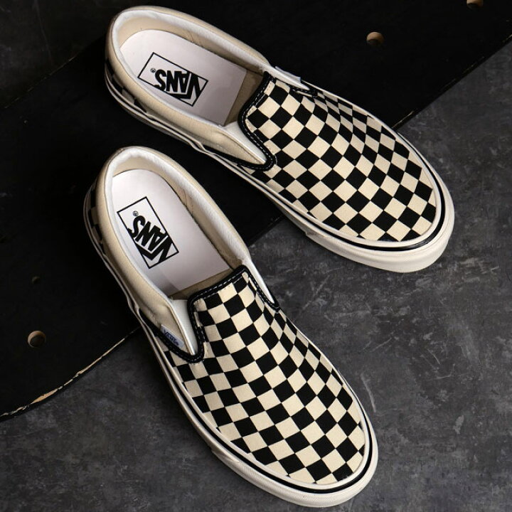 楽天市場】バンズ VANS スニーカー クラシック スリップオン98 DX  