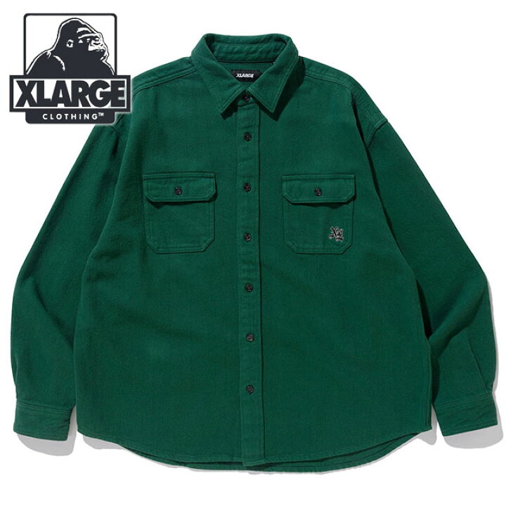 楽天市場】エクストララージ XLARGE メンズ ヘビーウェイト フランネル 
