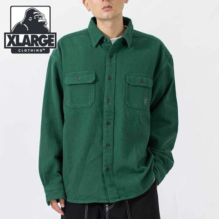 楽天市場】エクストララージ XLARGE メンズ ヘビーウェイト フランネル 