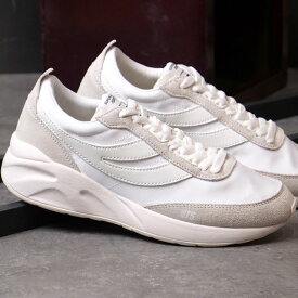 スペルガ SUPERGA レディース スニーカー 4089 TRAINING 9TS SLIM （3A6128HW FW23） ランニングシューズ WHITE（001） 白 ホワイト系